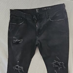 PRPS Black Distressed Men's Jeans Size 40